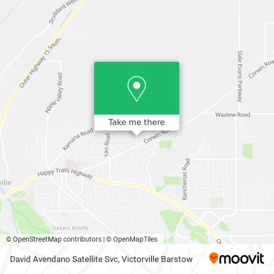 Mapa de David Avendano Satellite Svc