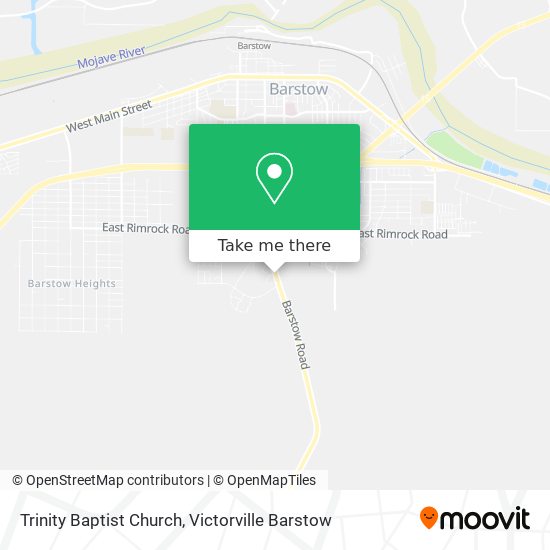 Trinity Baptist Church map