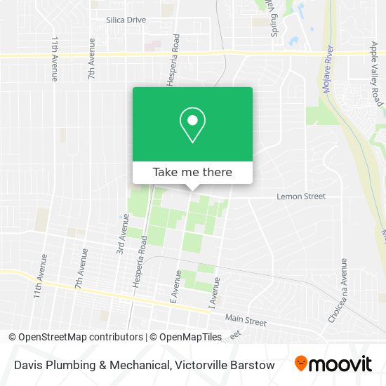 Mapa de Davis Plumbing & Mechanical