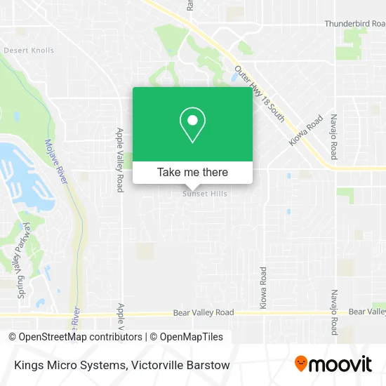 Kings Micro Systems map