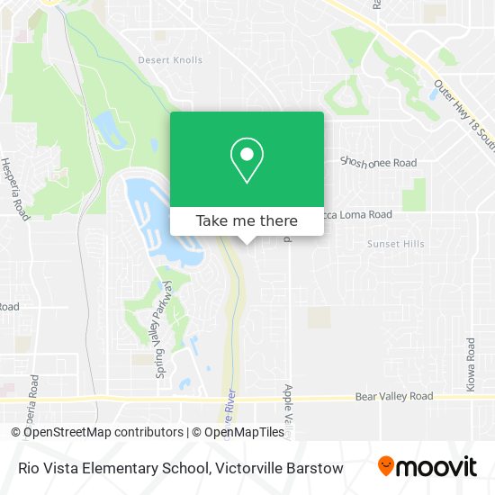 Mapa de Rio Vista Elementary School