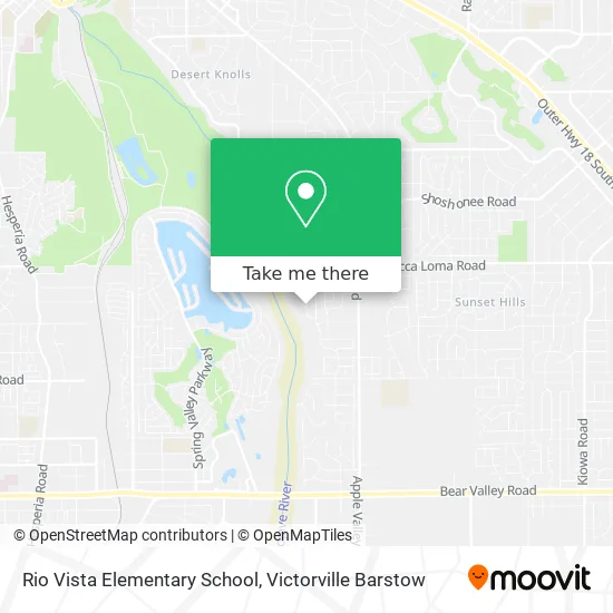 Mapa de Rio Vista Elementary School