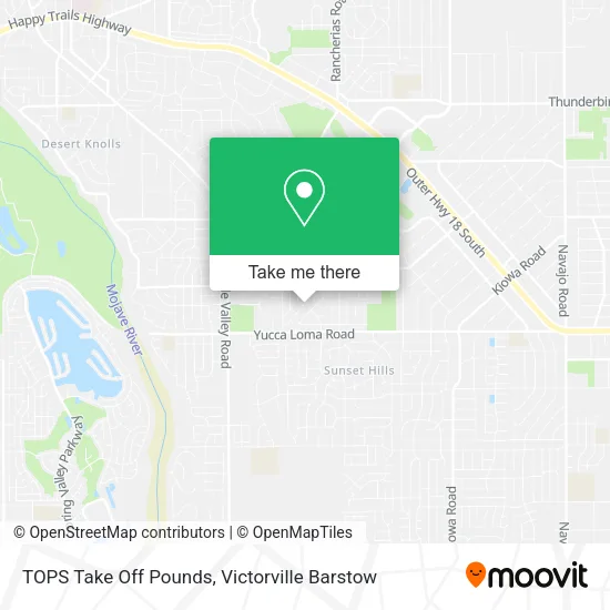 TOPS Take Off Pounds map