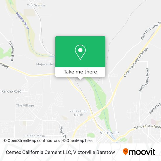 Cemex California Cement LLC map