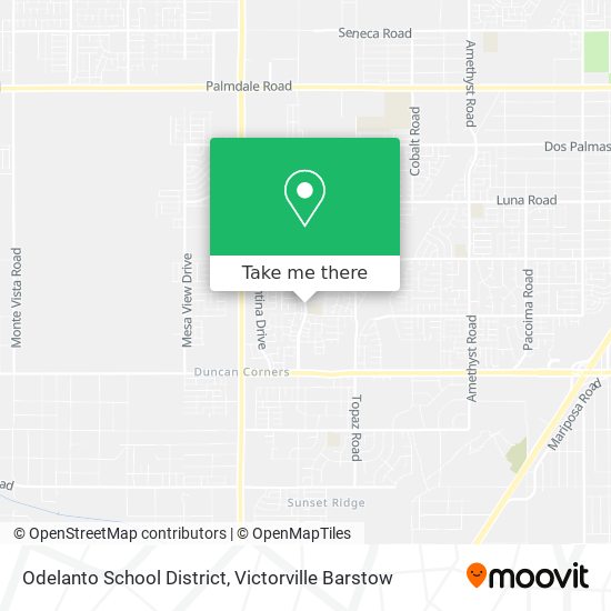 Odelanto School District map