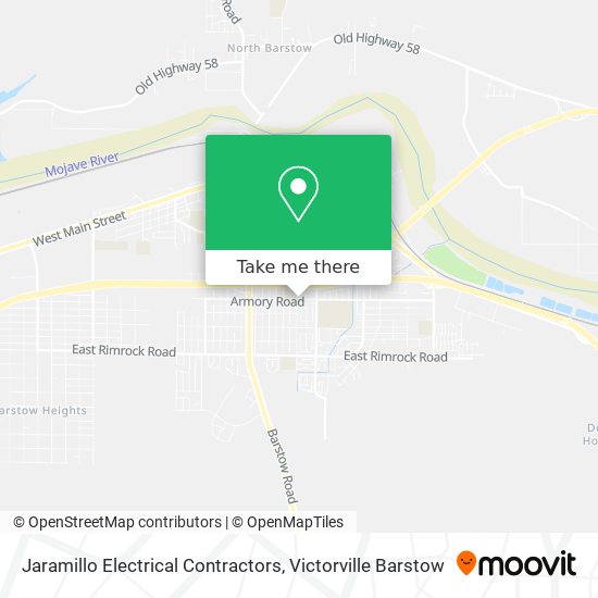 Mapa de Jaramillo Electrical Contractors