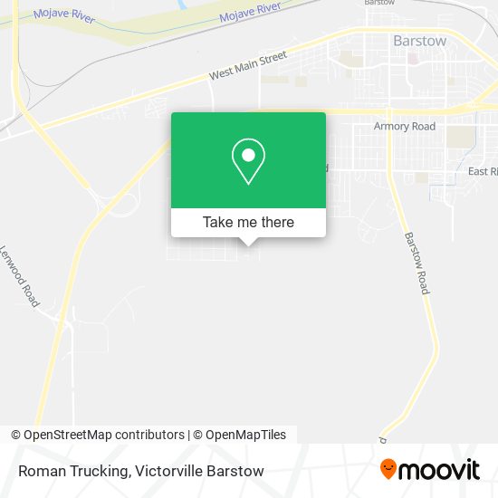 Roman Trucking map