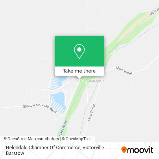Mapa de Helendale Chamber Of Commerce