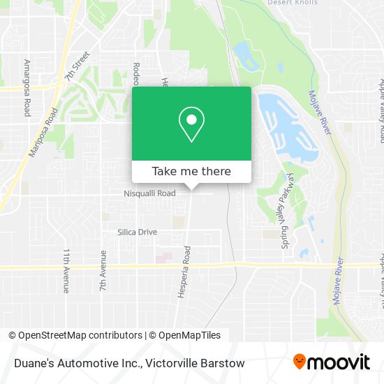 Duane's Automotive Inc. map