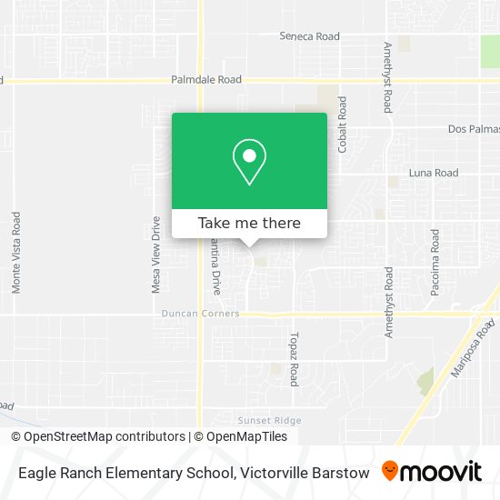 Mapa de Eagle Ranch Elementary School