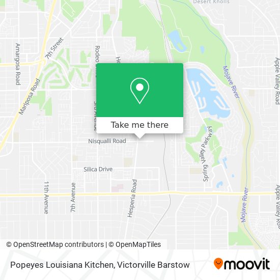 Mapa de Popeyes Louisiana Kitchen