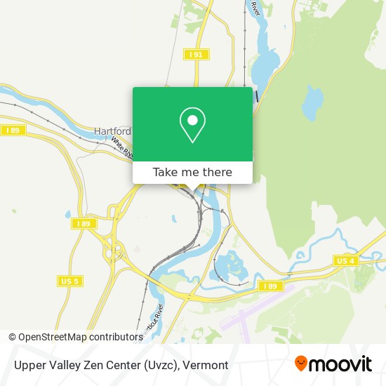 Upper Valley Zen Center (Uvzc) map