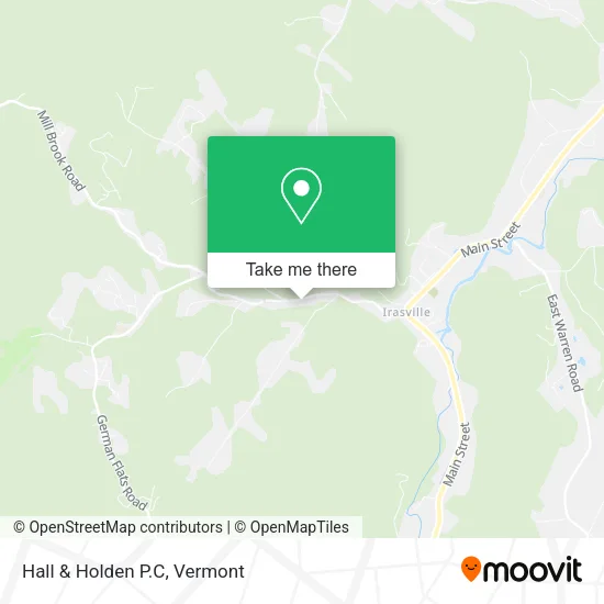 Hall & Holden P.C map