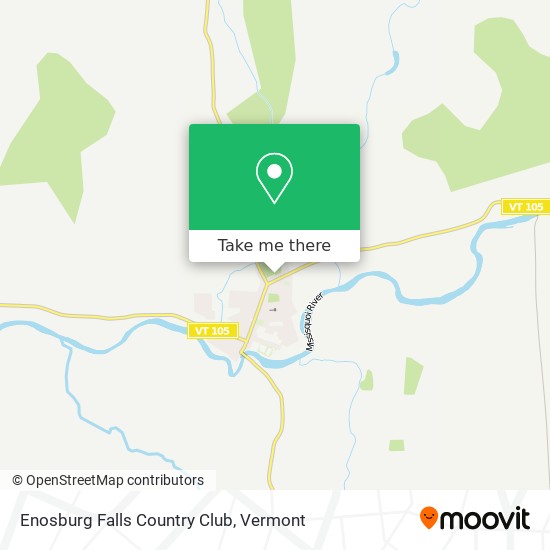 Enosburg Falls Country Club map