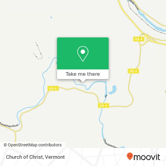 Church of Christ map