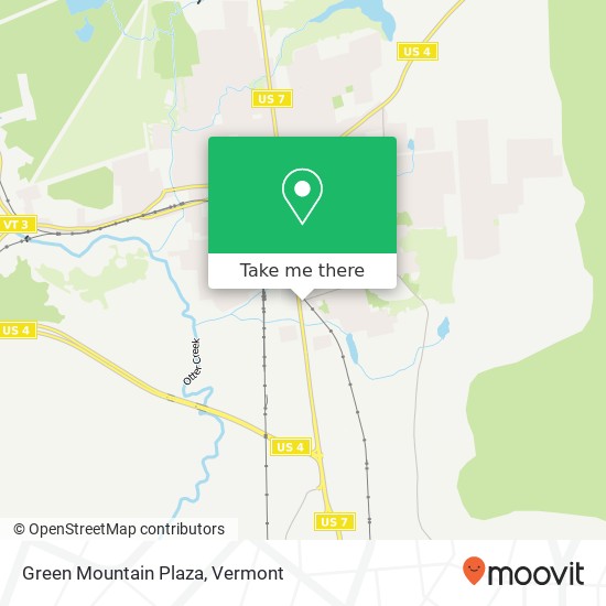 Green Mountain Plaza map