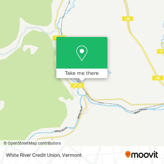 Mapa de White River Credit Union