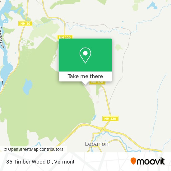Mapa de 85 Timber Wood Dr