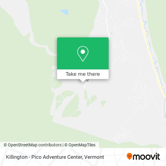Killington - Pico Adventure Center map