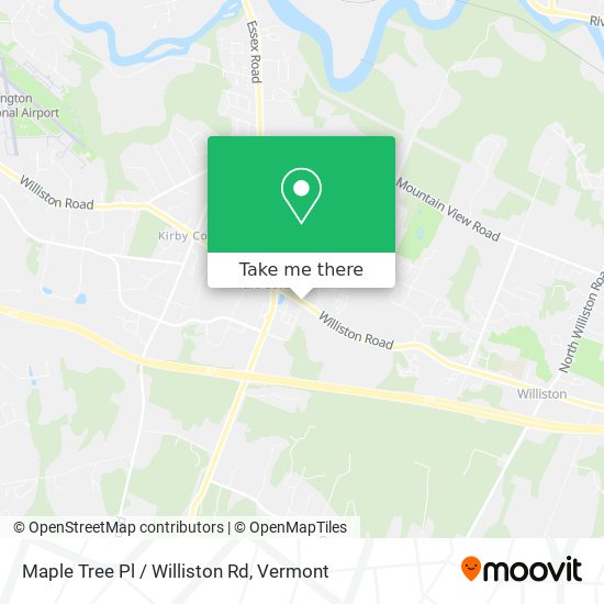 Maple Tree Pl / Williston Rd map