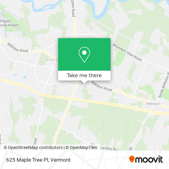 625 Maple Tree Pl map