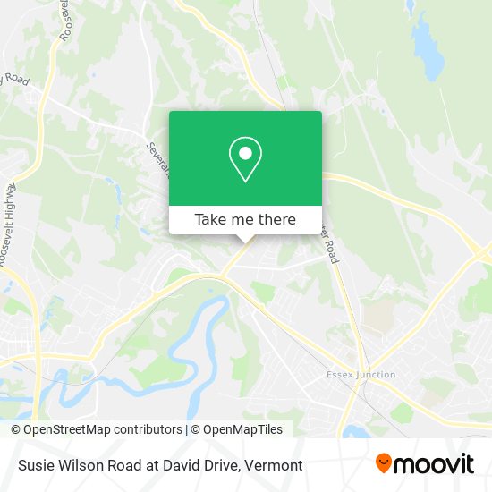 Mapa de Susie Wilson Road at David Drive