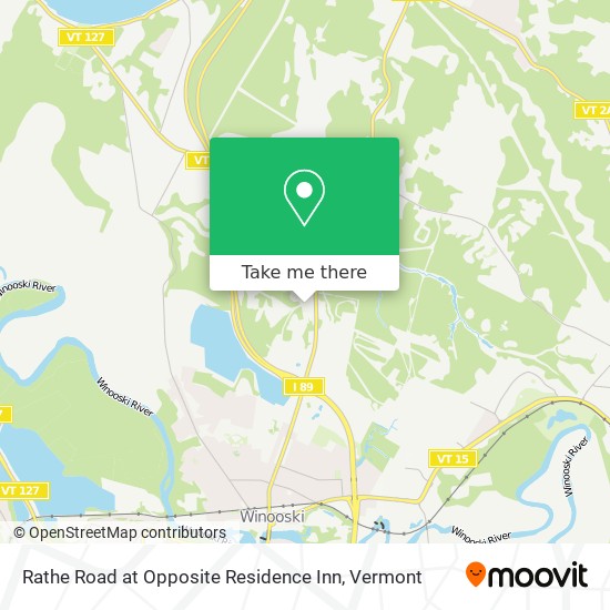 Rathe Road at Opposite Residence Inn map