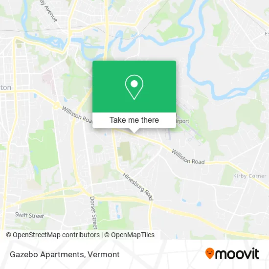 Gazebo Apartments map