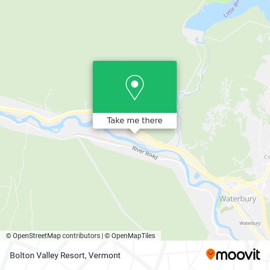 Bolton Valley Resort map