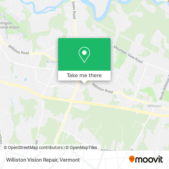 Mapa de Williston Vision Repair