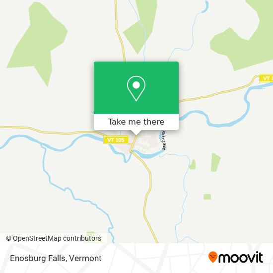 Enosburg Falls map