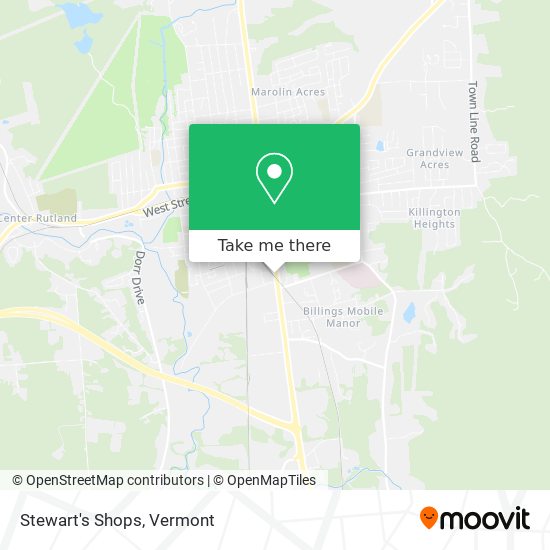 Mapa de Stewart's Shops