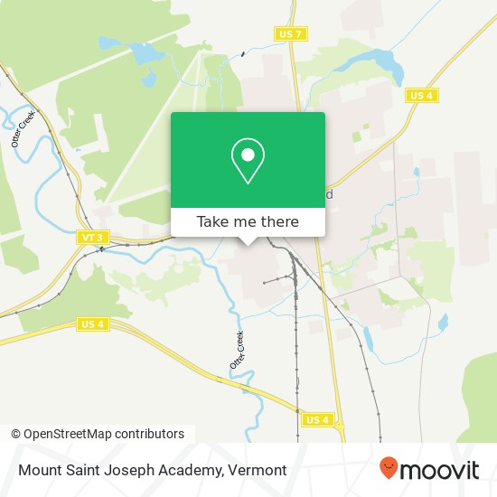 Mount Saint Joseph Academy map