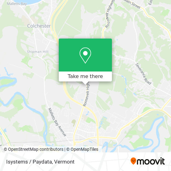 Isystems / Paydata map