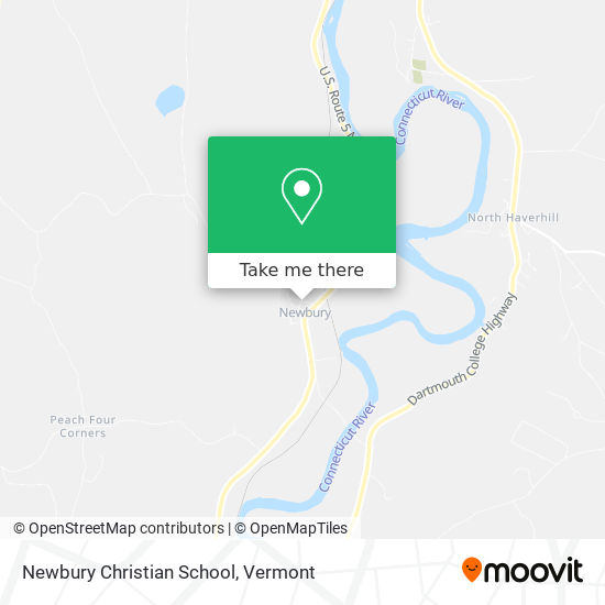 Newbury Christian School map