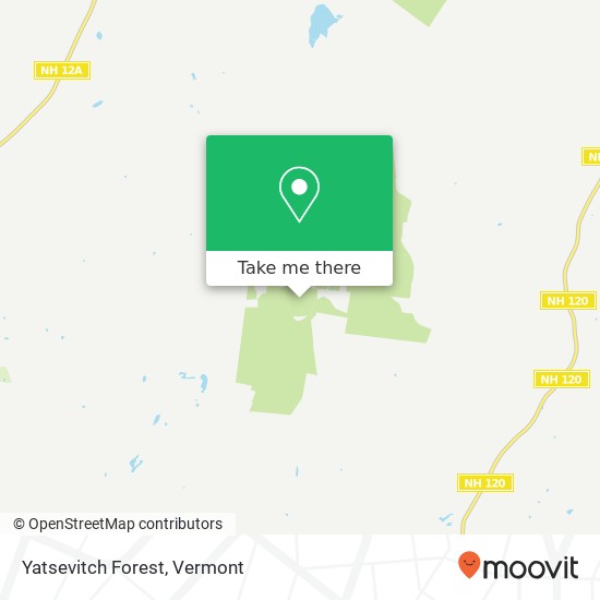 Yatsevitch Forest map