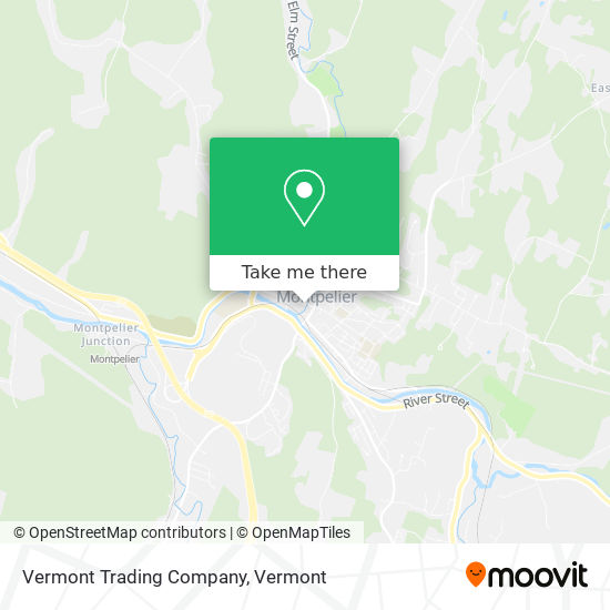 Mapa de Vermont Trading Company