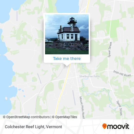 Mapa de Colchester Reef Light