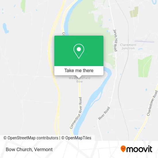 Bow Church map