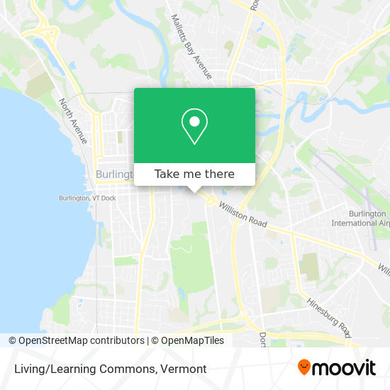 Mapa de Living/Learning Commons