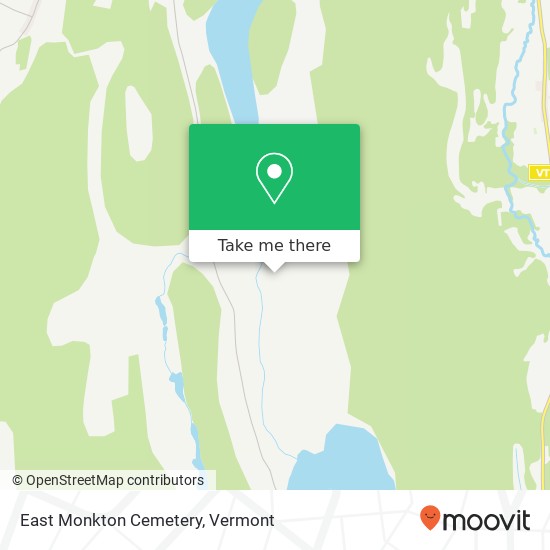 East Monkton Cemetery map