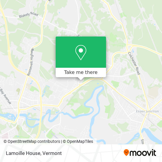 Lamoille House map