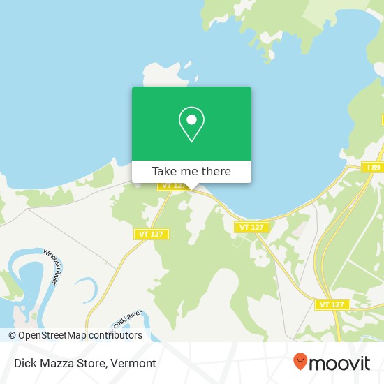 Mapa de Dick Mazza Store