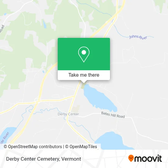Derby Center Cemetery map
