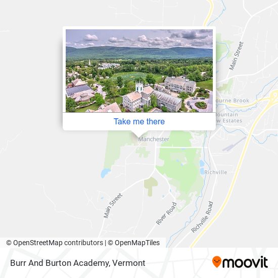 Burr And Burton Academy map