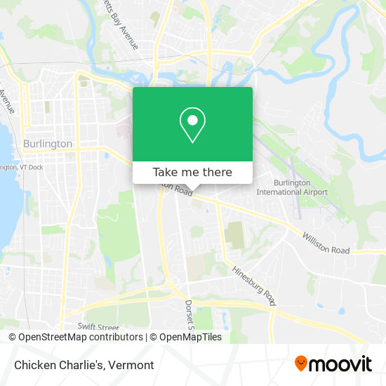 Chicken Charlie's map