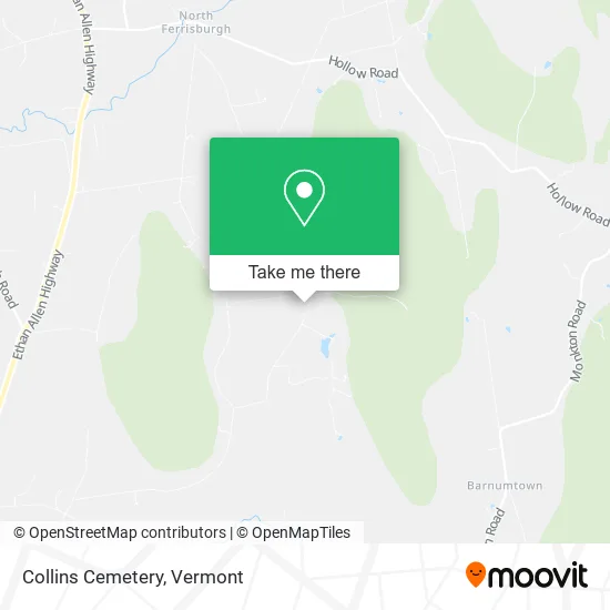 Collins Cemetery map