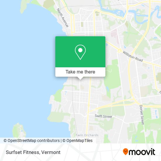 Surfset Fitness map