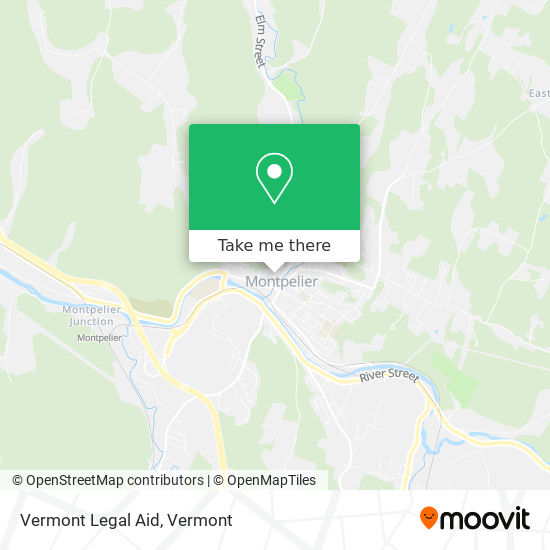 Vermont Legal Aid map