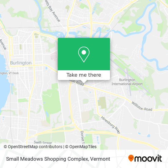 Small Meadows Shopping Complex map